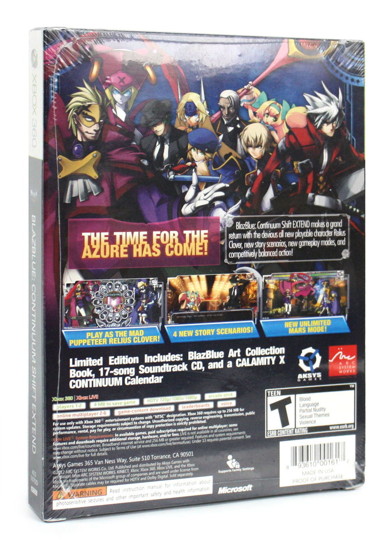 Blazblue: Continuum Shift Extend (Limited Edition) image 2