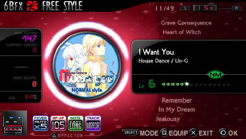 DJ Max Portable: Black Square image 3