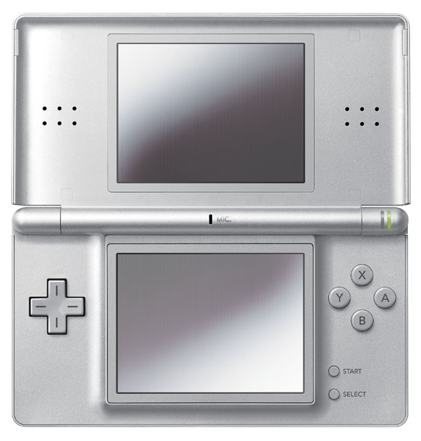 Nintendo DS Lite (Metallic Silver) - 110V image 2