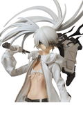 Real Action Heroes - Black Rock Shooter Pre-Painted Action Figure: White Rock Shooter thumbnail 2