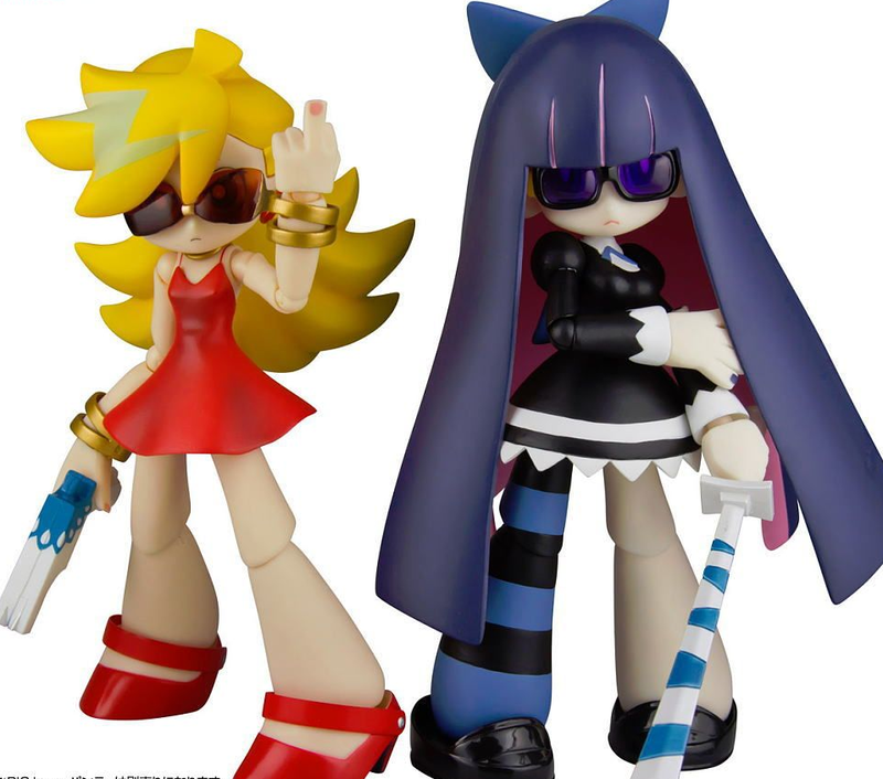 Panty & Stocking with Garterbelt Non Scale Pre-Painted Action Figure: RIO Bone Stocking image 6