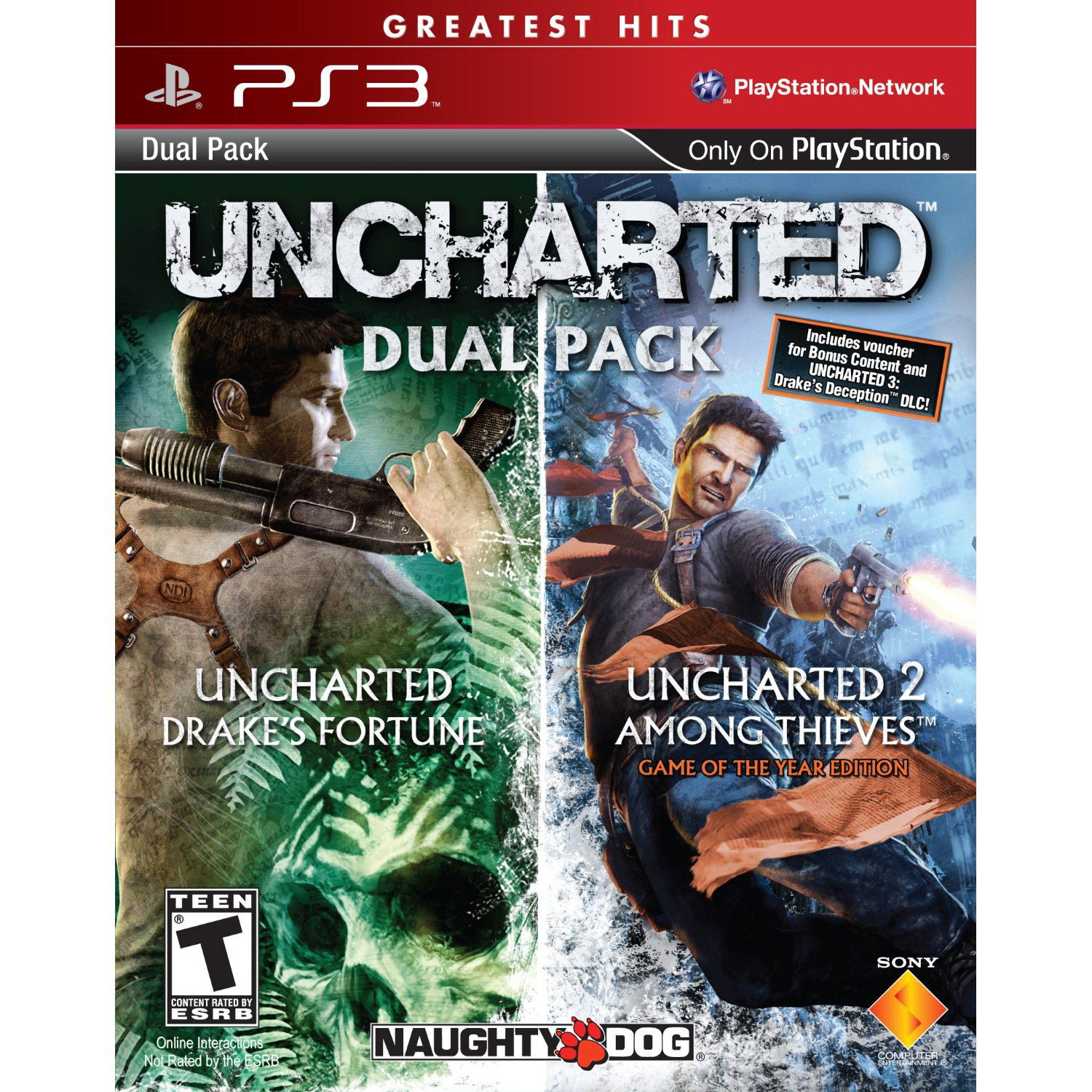 Manette Sony PS3 DualShock 3 Uncharted - Édition Japonaise - Sans Fil - Ouverte Jamais Utilisée
