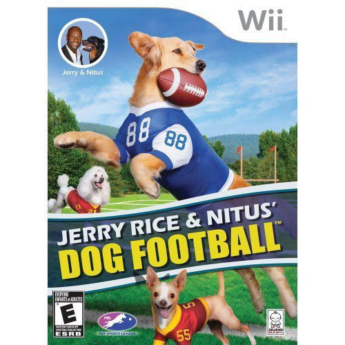 Jerry Rice & Nitus' Dog Football image 1