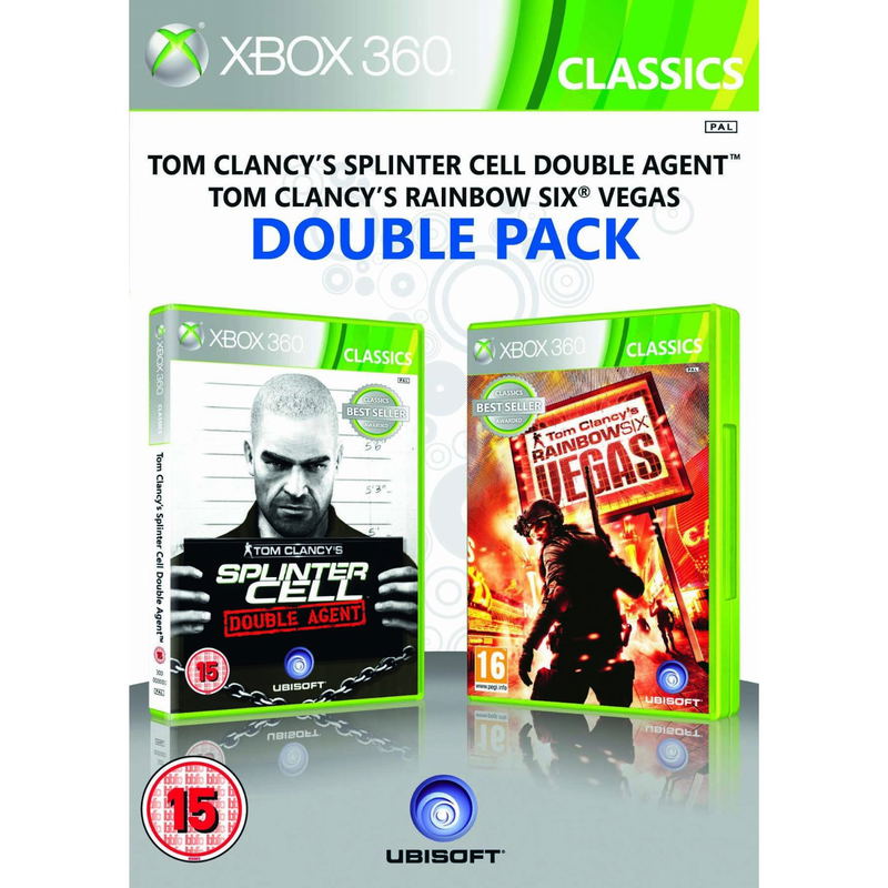 Tom Clancy's Splinter Cell Double Agent & Rainbow Six Vegas Double Pack (Classics) image 1