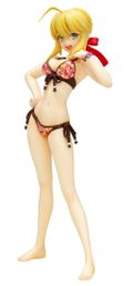 Beach Queens - 1/10 Scale Pre-Painted PVC Figure: Saber (Fate/Extra Ver.) thumbnail 1