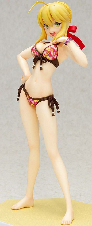 Beach Queens - 1/10 Scale Pre-Painted PVC Figure: Saber (Fate/Extra Ver.)