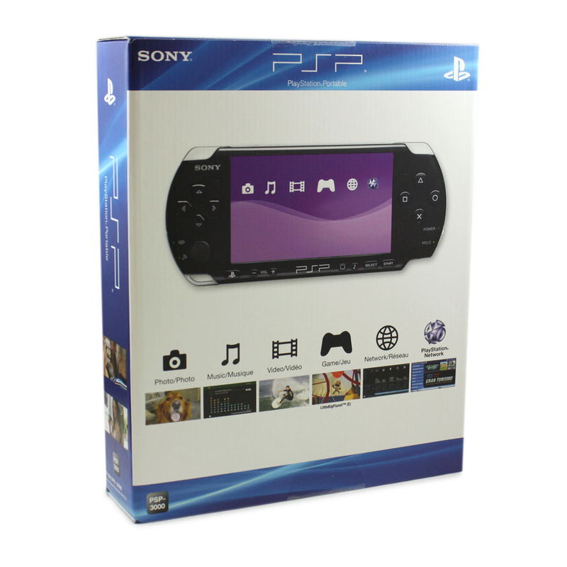 PSP PlayStation Portable Core Pack - Piano Black (PSP-3000) image 1