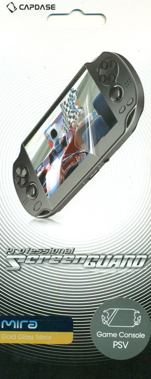 Capdase Mira Professional Screenguard (Gold Glass Mirror) Full Cover PS Vita image 1