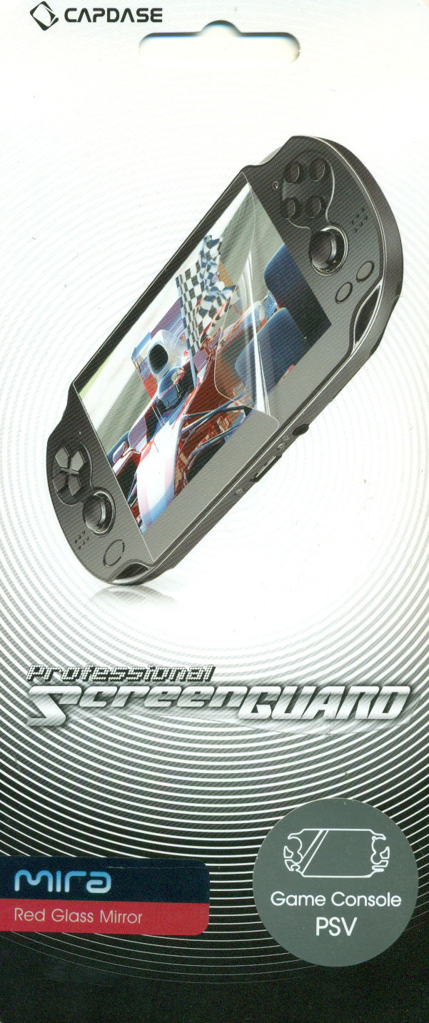 Capdase Mira BodiFender (Red Glass Mirror) Full Cover PS Vita image 1