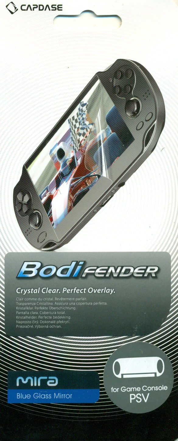 Capdase Mira BodiFender (Blue Glass Mirror) Back-Side Protector PS Vita image 1