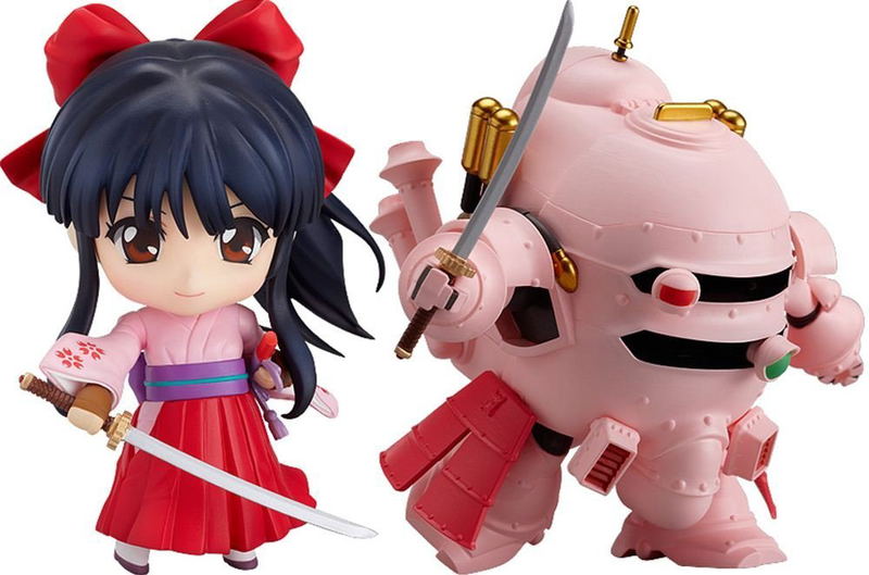 Nendoroid No. 235 Sakura Wars: Shinguji Sakura & Koubu Set image 1