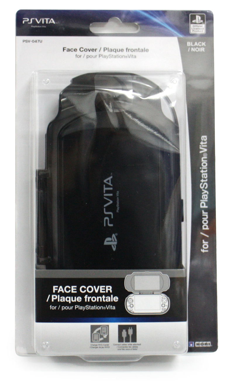 Face Cover for PlayStation Vita (Black) image 4