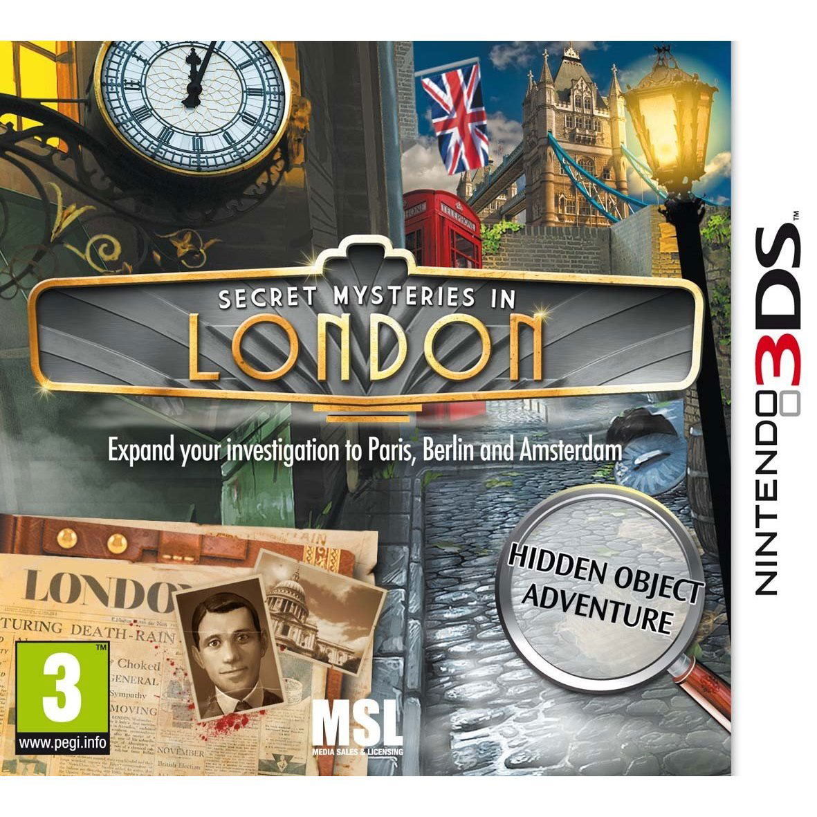 Secret Mysteries in London for Nintendo 3DS