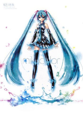 Mikucolor Kei Art Book Kei Hatsune Miku Illustration Works image 1
