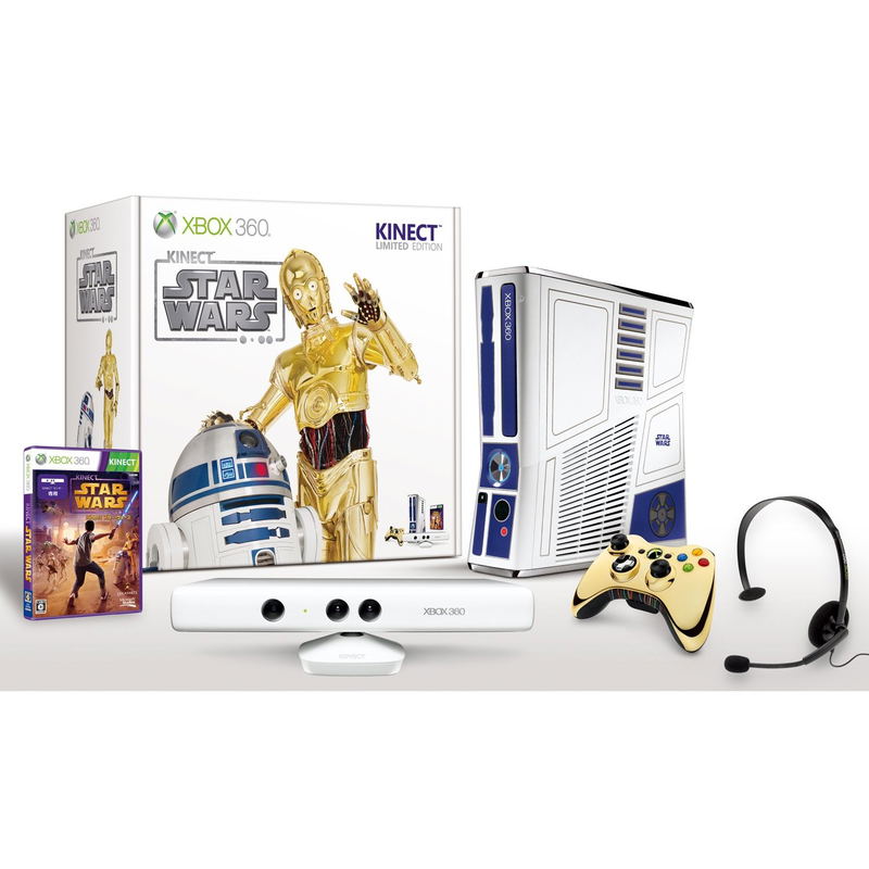 Xbox 360 Slim Console (320GB) Kinect Star Wars Limited Edition image 3
