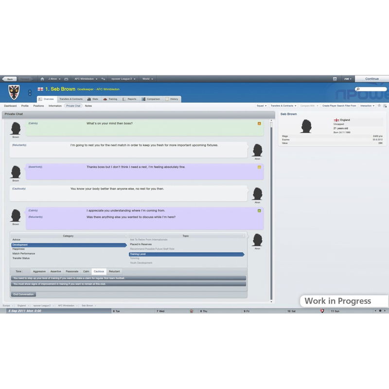 Football Manager 2012 (DVD-ROM) image 3
