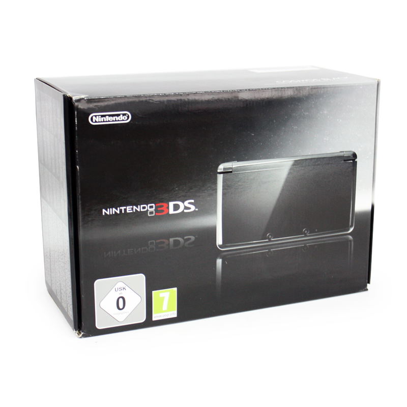 Nintendo 3DS (Cosmo Black) image 1