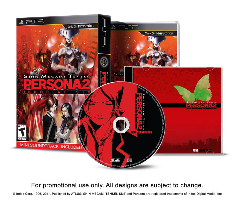 Shin Megami Tensei: Persona 2 Innocent Sin (damage box) image 1