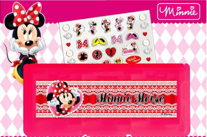 Disney Character Card Case 6 Seal Set for Nintendo 3DS (Minnie) image 2