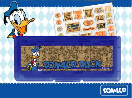 Disney Character Card Case 6 Seal Set for Nintendo 3DS (Donald) image 2