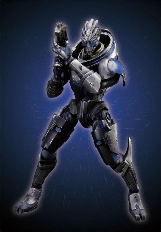 Square Enix Mass Effect Play Arts Kai Pre-Painted Figure: Garrus Vakarian image 2