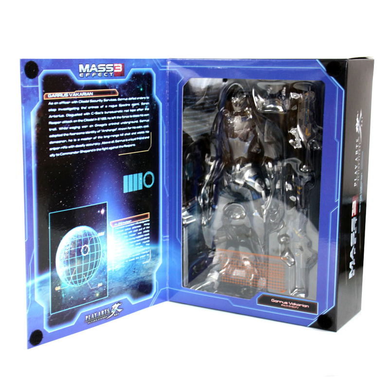 Square Enix Mass Effect Play Arts Kai Pre-Painted Figure: Garrus Vakarian image 4