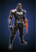 Square Enix Mass Effect Play Arts Kai Pre-Painted Figure: Commander Shepard thumbnail 2