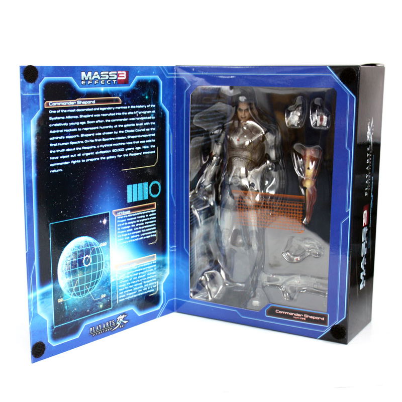 Square Enix Mass Effect Play Arts Kai Pre-Painted Figure: Commander Shepard image 4