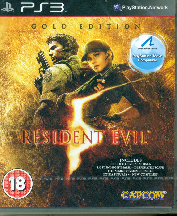 Resident Evil 5: Gold Edition (Move Edition) image 1