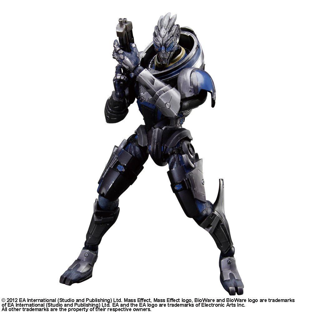 Blur Various Define Square Enix Mass Effect Play Arts Kai Pre-Painted Figure: Garrus Vakarian