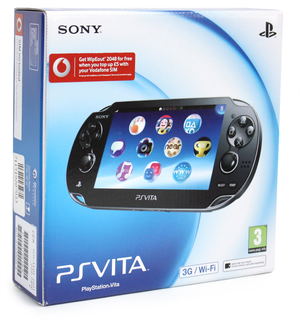 PS Vita PlayStation Vita - 3G/Wi-Fi Model (Crystal Black)_