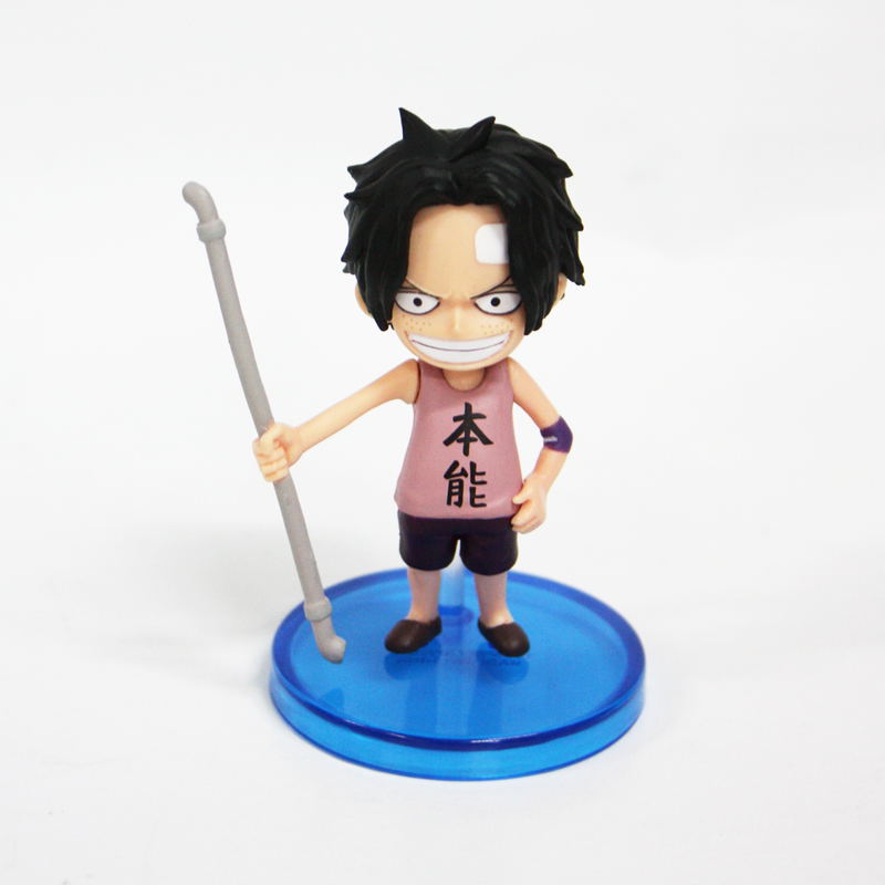 One Piece World Collectable Pre-Painted PVC Figure word : Ace TT05 image 1