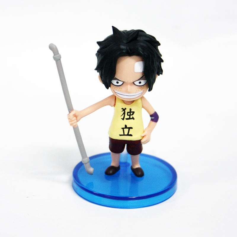 One Piece World Collectable Pre-Painted PVC Figure word : Ace TT06 image 1
