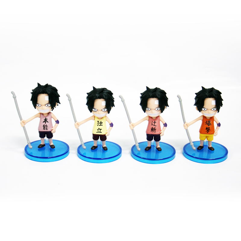 One Piece World Collectable Pre-Painted PVC Figure word : Ace TT06 image 3