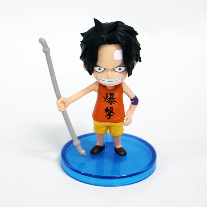 One Piece World Collectable Pre-Painted PVC Figure word : Ace TT08 image 1