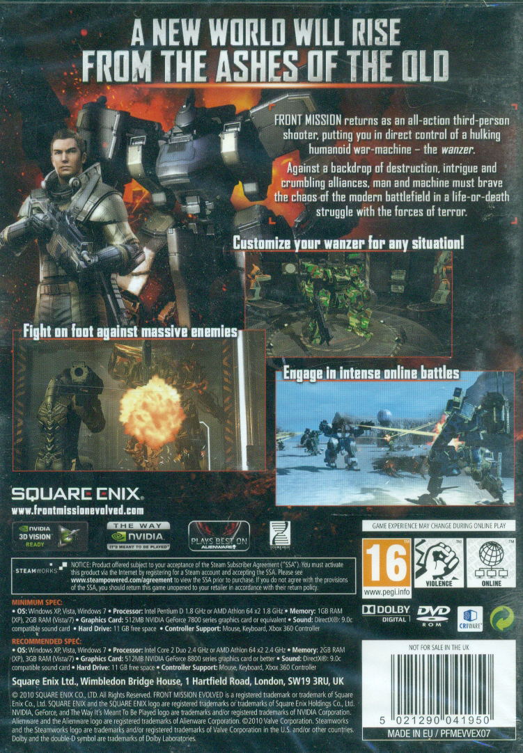 Front Mission Evolved (DVD-ROM) image 12