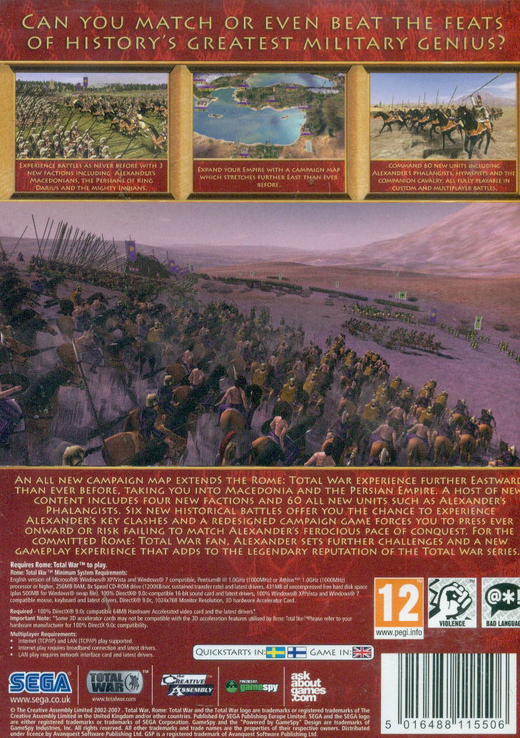 Rome: Total War Alexander image 2
