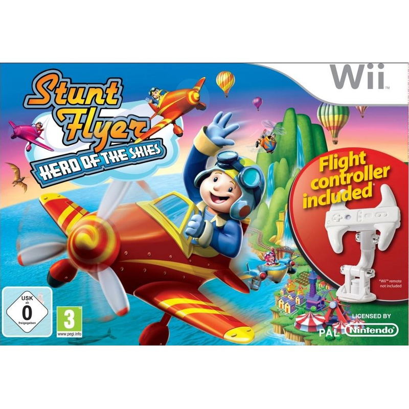 Stunt Flyer- Hero of the Sky and Flightstick (Wii) image 1