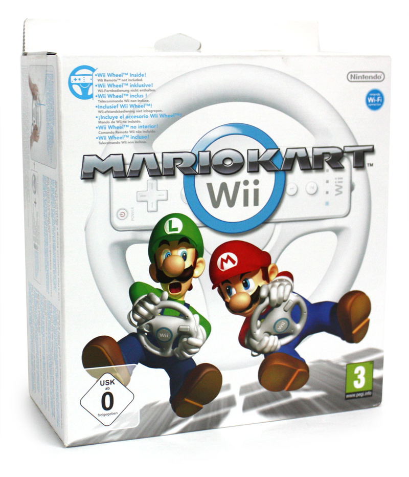 Mario Kart Wii (w/ Wii Wheel) image 1