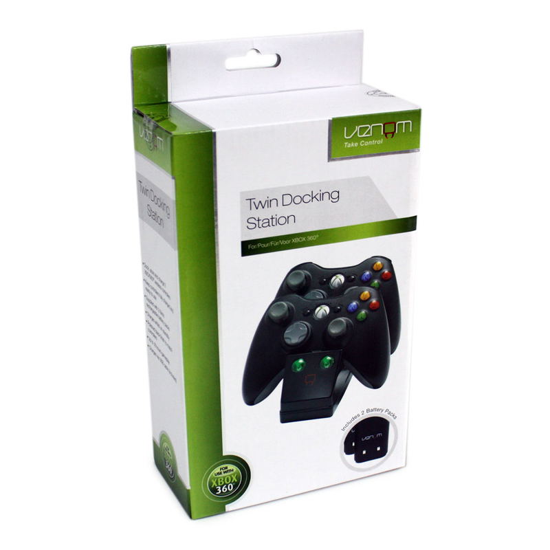 Twin Docking Station (Black) image 1
