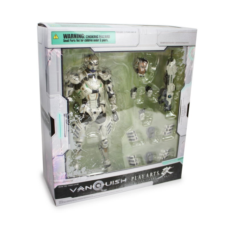 Vanquish Play Arts Kai Non Scale Pre-Painted PVC Figure: Sam Gideon image 6