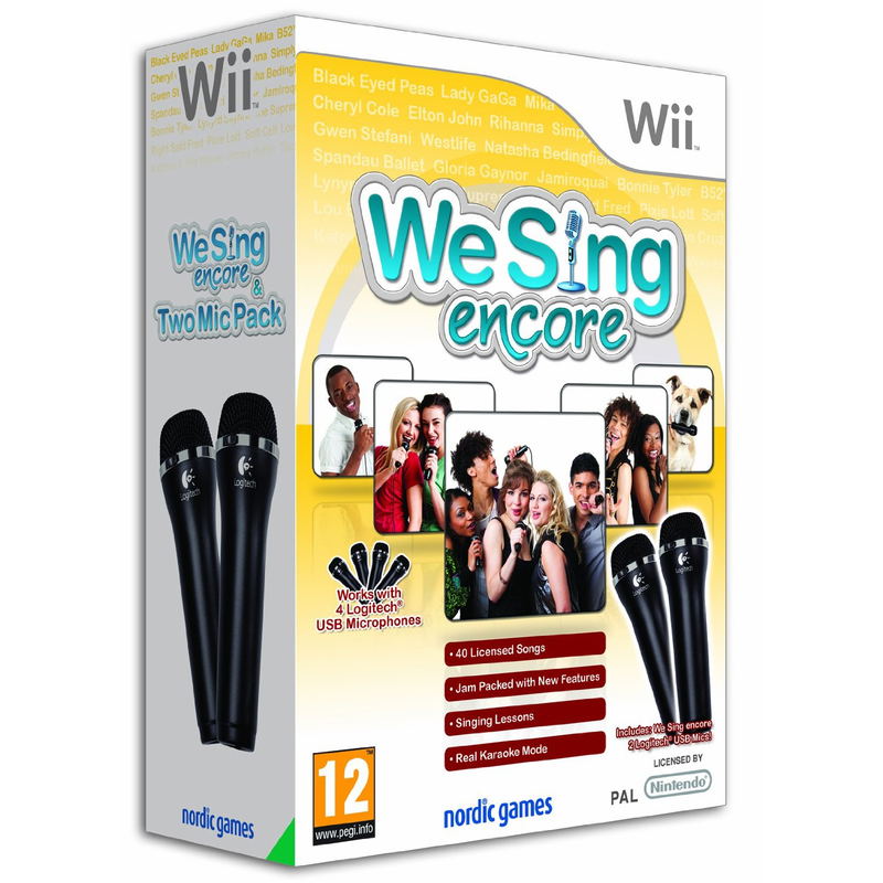 We Sing Encore with 2 microphones image 1