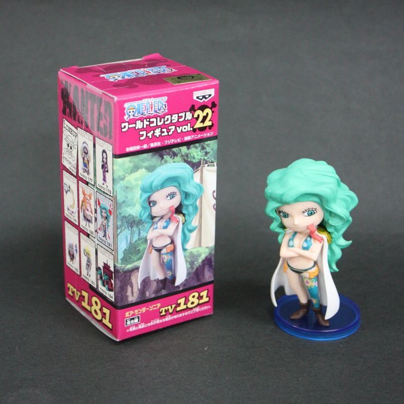 One Piece World Collectable Pre-Painted PVC Figure Vol.22 : TV181 - Boa Thundasonia image 1