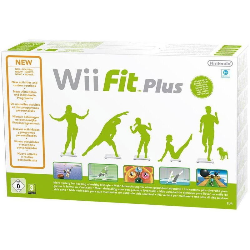 Wii Fit Plus (w/ Wii Board white) image 1