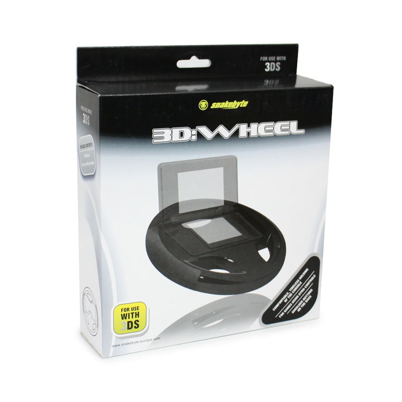Snakebyte 3DS 3D Wheel Racing Handle image 1