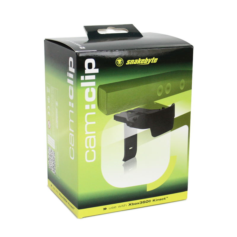 Snakebyte Xbox 360 Cam Clip and Wall Mount for Flat Screen TV image 1