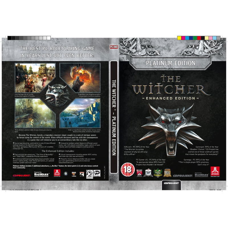 The Witcher: Enhanced Edition (Platinum Edition) (DVD-ROM) image 2