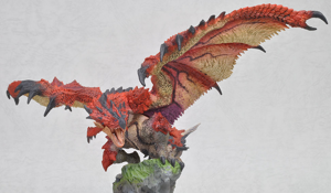 Monster Hunter Non Scale Pre-Painted PVC Figure: Fire Liolaeus