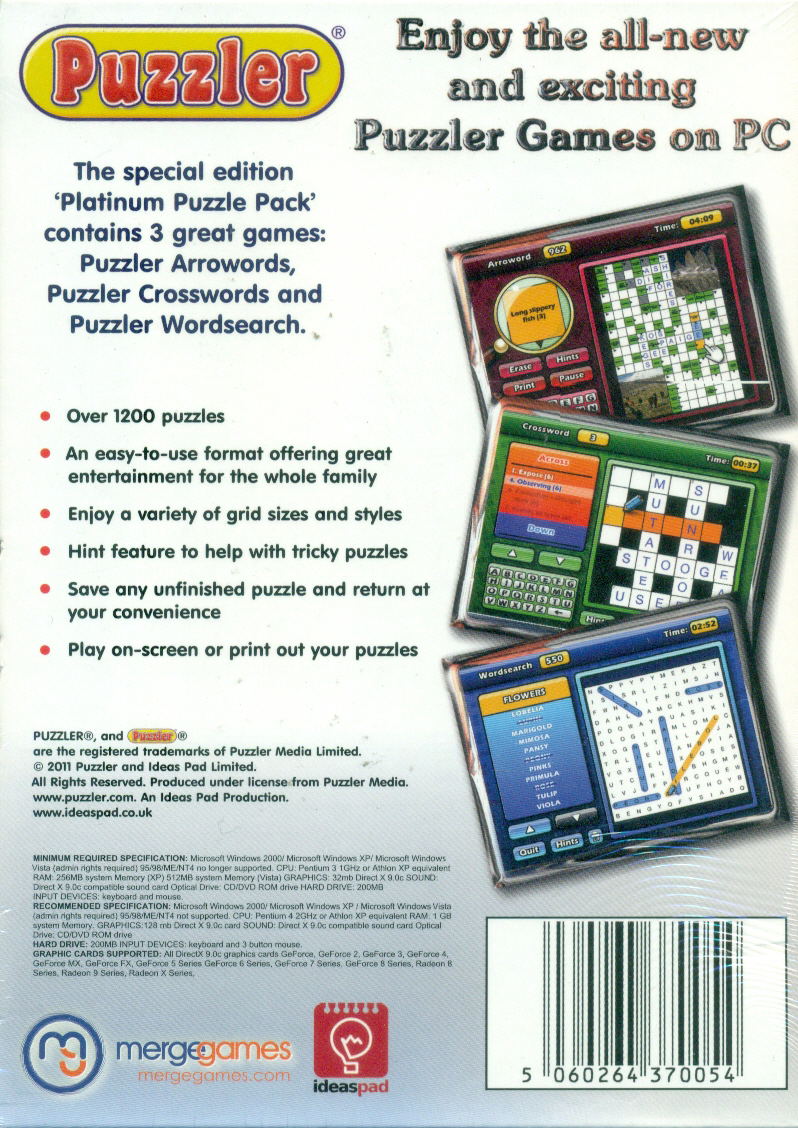 Puzzler: Volume 1 - Platinum Puzzle Pack image 2