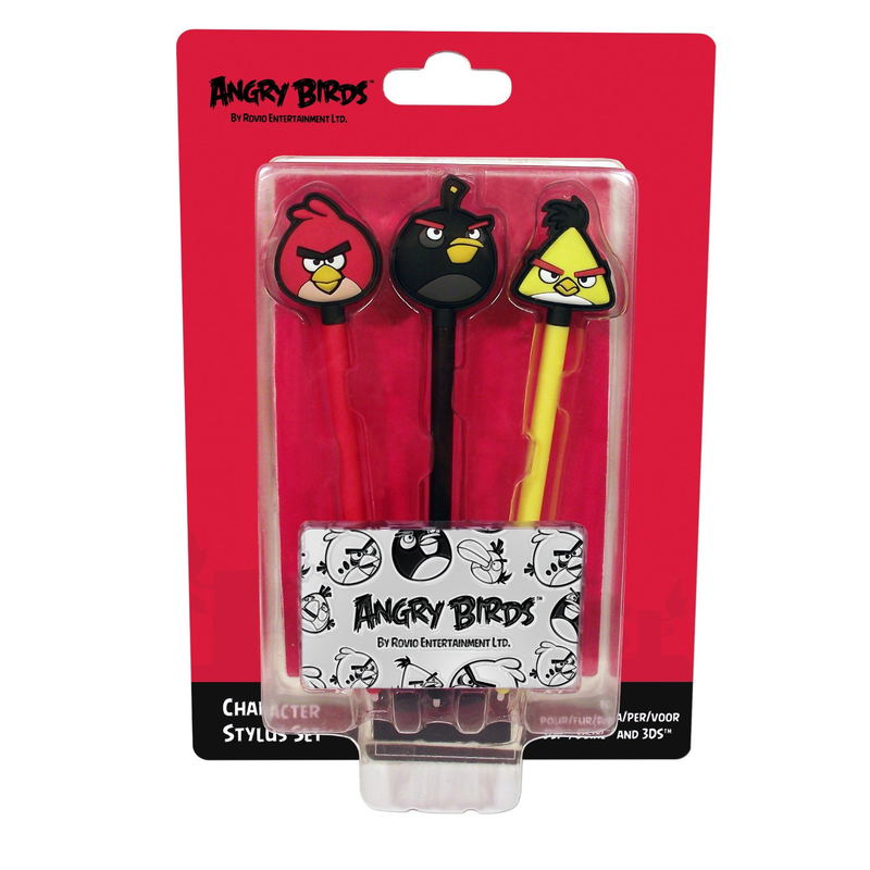 Angry Birds Large Character Stylus Set with Cleaning Cloth image 1